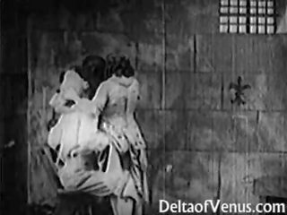アンティーク フランス語 汚い ビデオ 1920年代 - 牢獄 日