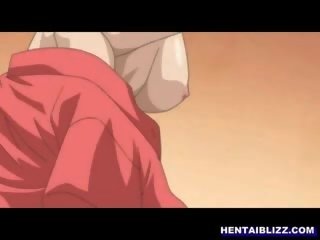 Hentai seductress self masturbating and groupfucking