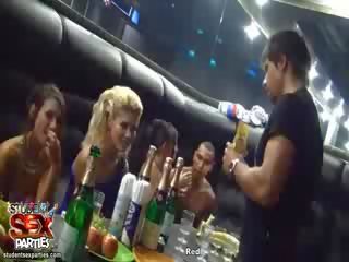 Party Blow Job and drunk mistress group