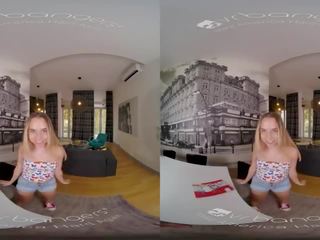 Vr Bangers Two flirty Babes Cooperating to Satisfy Your phallus Vr adult movie