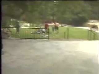 Jasmin St.Claire gangbang in the park