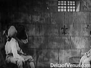 アンティーク セックス 1920年代 毛深い プッシー 牢獄 日