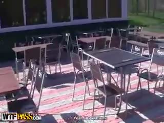 Young girlfriend In Out Door dirty film vid